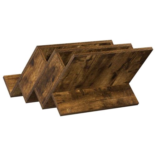 Етажерка за списания с рафт Димян дъб 53 x 40 x 28,5 см