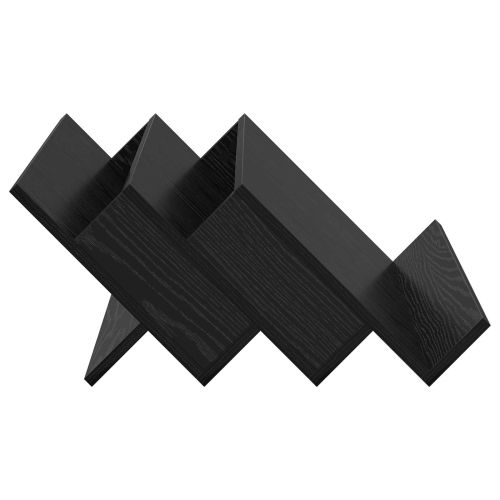 Етажерка за списания с рафт Черния дъб 65 x 53 x 28,5 см