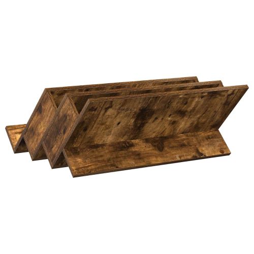 Етажерка за списания с рафт Димян дъб 65 x 53 x 28,5 см