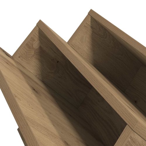 Етажерка за списания Дъб 65 x 53 x 28,5 см Инженерно дърво