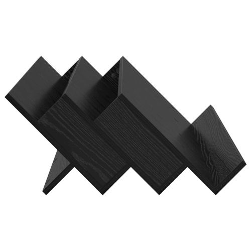 Етажерка за списания с рафт Черния дъб 90 x 53 x 28,5 см