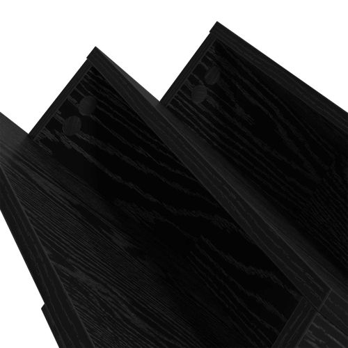 Етажерка за списания с рафт Черния дъб 90 x 53 x 28,5 см