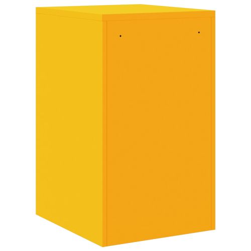 Кабинет за файлове с чекмедже Горчично жълто 44 x 50 x 74,5 см
