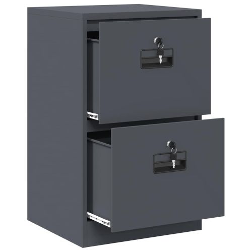 Кабинет за файлове с чекмедже Антрацит 45,5 x 42 x 74,5 см