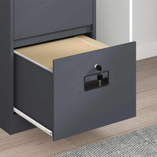 Кабинет за файлове с чекмедже Антрацит 45,5 x 42 x 74,5 см