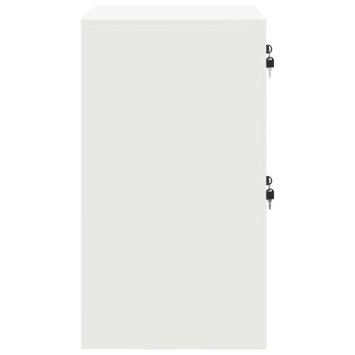Кабинет за файлове с чекмедже Бяло 45,5 x 42 x 74,5 см