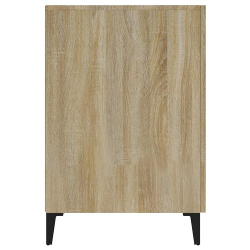 Бюро, дъб сонома, 140x50x75 см, инженерно дърво