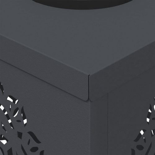 Соларна LED светлина за пътека 2 pcs Антрацит