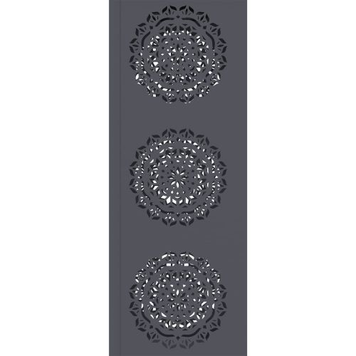 Соларна LED светлина за пътека 2 pcs Антрацит