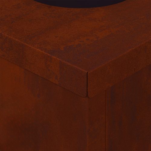 Соларна LED светлина за пътека 2 pcs Бронзов Патинираща стомана