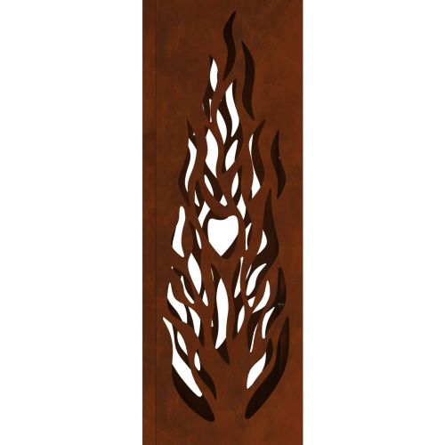 Соларна LED светлина за пътека 2 pcs Бронзов Патинираща стомана