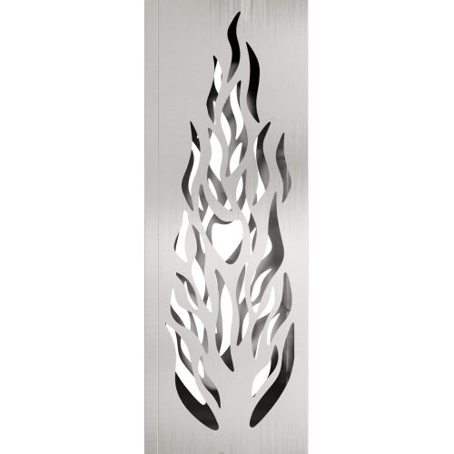 Соларна LED светлина за пътека 2 pcs Сребрист