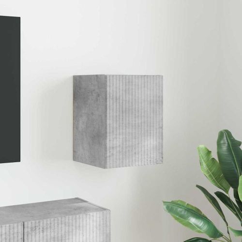 TV стенен шкаф Бетон 30 x 31 x 40 см Инженерно дърво