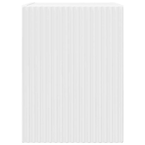 TV стенен шкаф Гланц бяло 30 x 31 x 40 см Инженерно дърво