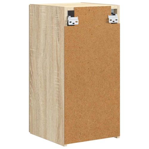 TV стенен шкаф 2 pcs Сонома 30 x 31 x 60 см Инженерно дърво