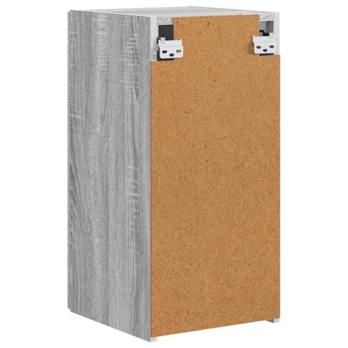 TV стенен шкаф Сив Сонома 30 x 31 x 60 см Инженерно дърво