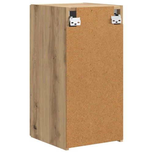 TV стенен шкаф 2 pcs Дъб Артизан 30 x 31 x 60 см