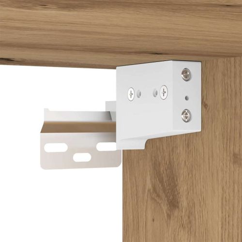 TV стенен шкаф 2 pcs Дъб Артизан 30 x 31 x 60 см