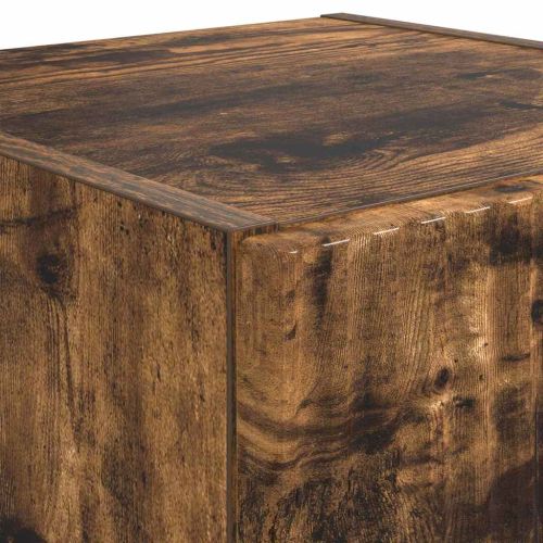 TV стенен шкаф 2 бр. Димян дъб Инженерна дървесина