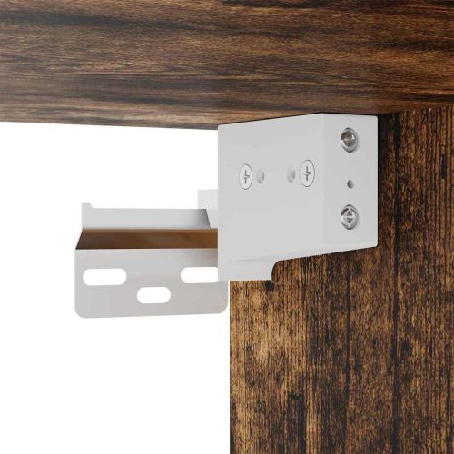 TV стенен шкаф 2 pcs Димян дъб 30 x 31 x 100 см Инженерно дърво