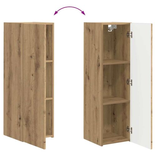 TV стенен шкаф Дъб Артизан 30 x 31 x 100 см Инженерно дърво