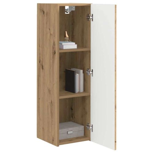 TV стенен шкаф 2 pcs Дъб Артизан 30 x 31 x 100 см