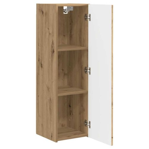 TV стенен шкаф 2 pcs Дъб Артизан 30 x 31 x 100 см