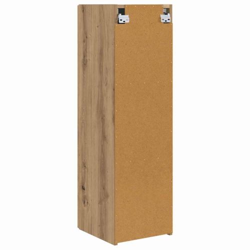 TV стенен шкаф 2 pcs Дъб Артизан 30 x 31 x 100 см
