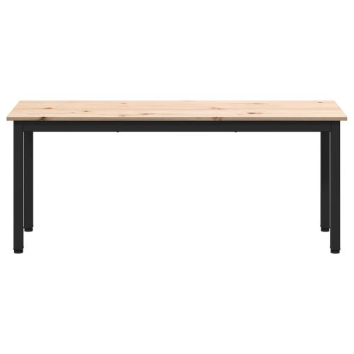 Пейка Естествен 110 x 35 x 45 cm Солидно борово дърво