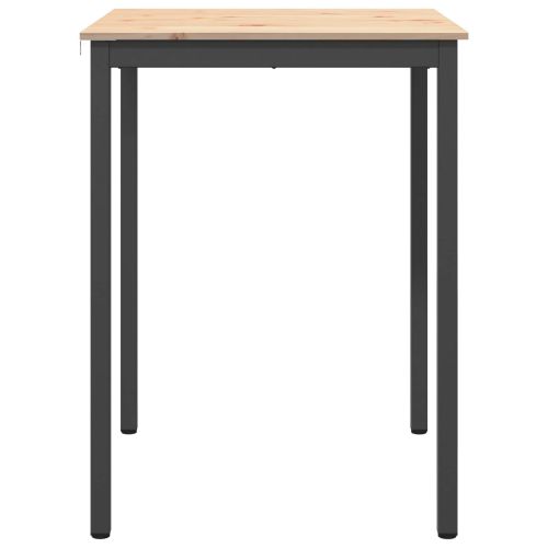 Бар маса Естествен 80 x 80 x 105 см Солидно борово дърво