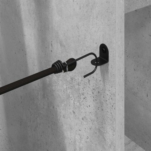 Голф шкаф Едноцветен Циментено сиво 102 x 45 x 85,5 см