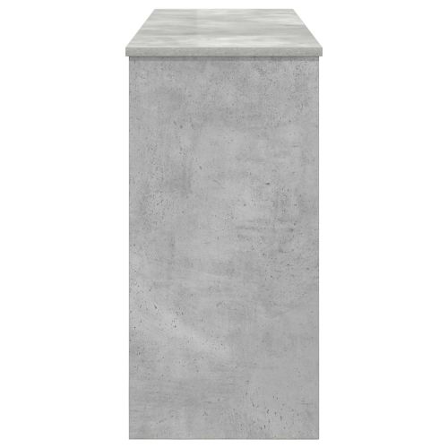 Стойка за клавиатура Циментено сиво 120 x 32 x 64 см