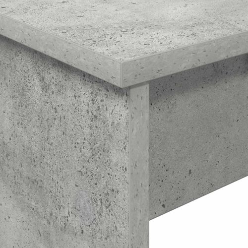 Стойка за клавиатура Циментено сиво 100 x 32 x 64 см