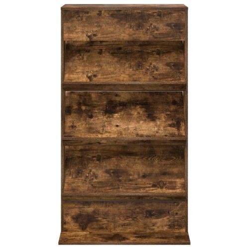 Етажерка за списания Димян дъб 70 x 41 x 126 см Инженерно дърво