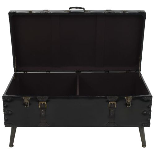 Холна маса, МДФ и стомана, 102x51x48 см