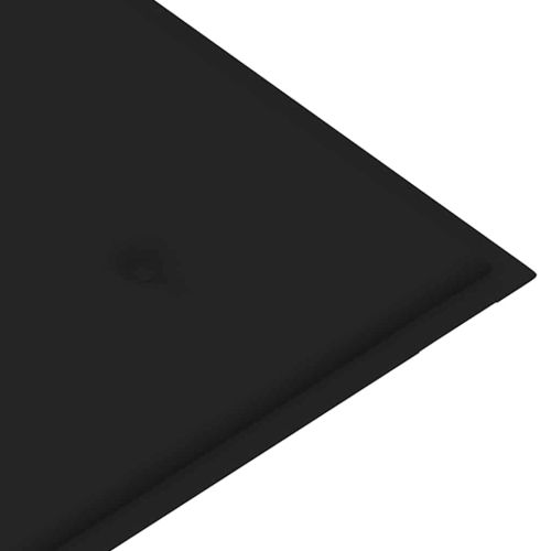 Градинска пейка с възглавница, 120 см, бамбук