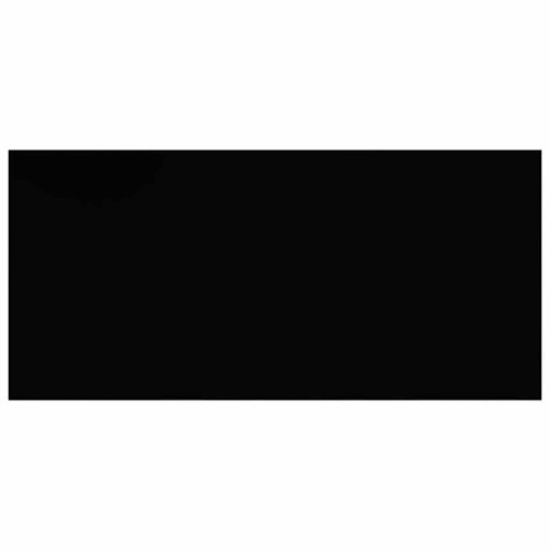 Окачени стенни рафтове, 4 бр, черен гланц, 50x23x3,8 см, МДФ