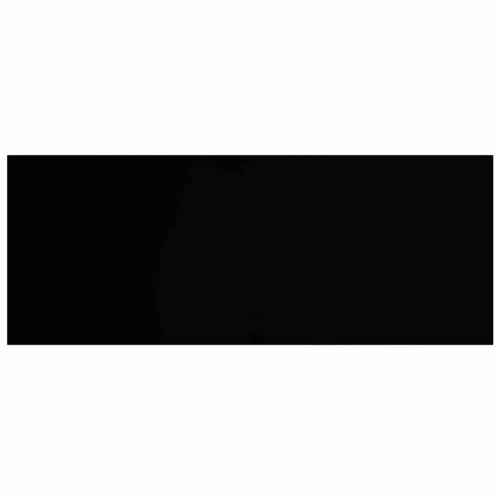 Окачен стенен рафт, черен гланц, 60x23,5x3,8 см, МДФ