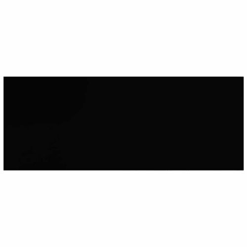 Окачен стенен рафт, черен, 60x23,5x3,8 см, МДФ