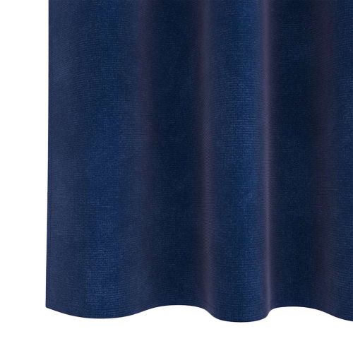 Затъмняващи завеси 2 pcs Тъмен син 140 x 140 cm Кадифе