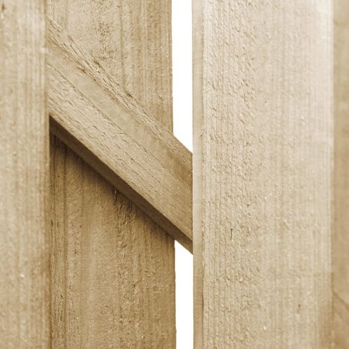 Градинска порта, импрегниран бор, 100x100 см