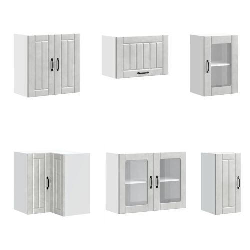 Комплект кухненски шкафове от 11 части Lucca, инженерно дърво