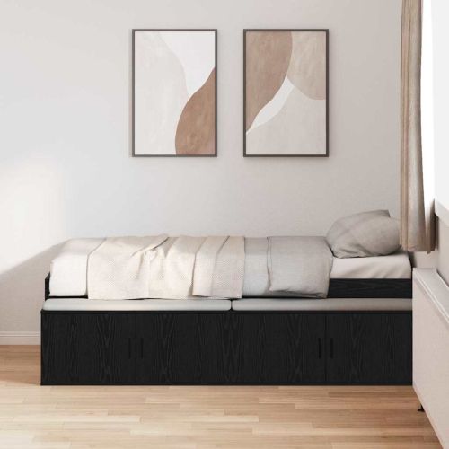 Рамка за легло Черния дъб 70 x 190 cm Инженерно дърво