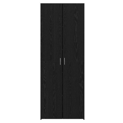 Висок шкаф Черния дъб 70 x 42,5 x 185 см