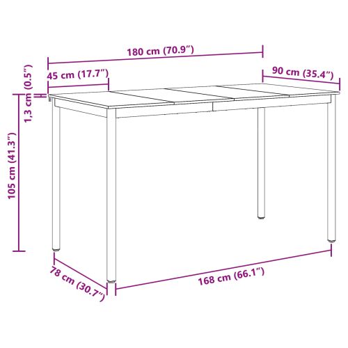 Маса за стоене Инженерно дърво