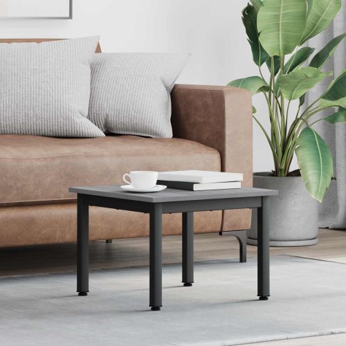 Масичка за кафе Сив Сонома 50 x 50 x 36 см Инженерно дърво