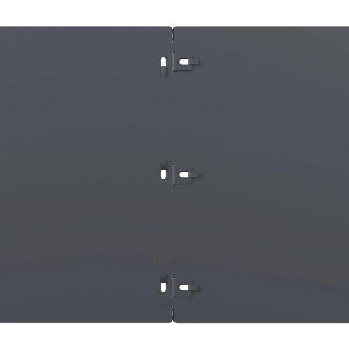 Подравняване на тревни площи 10 бр. антрацит 25x103 см