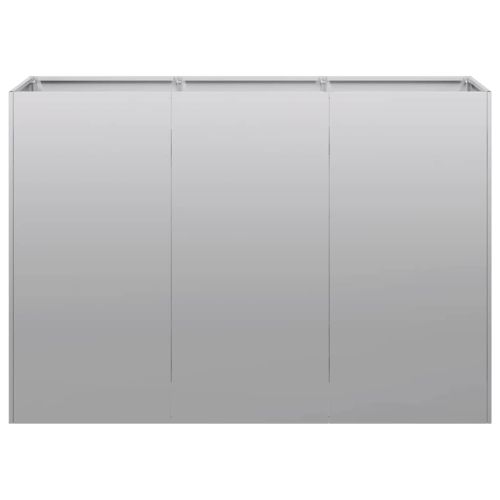 Кашпа, 120x40x80 см, поцинкована стомана