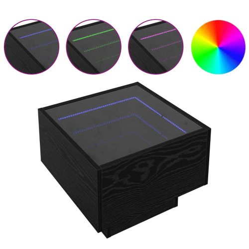 Масичка за кафе Черния дъб 40 x 40 x 30 cm Инженерно дърво