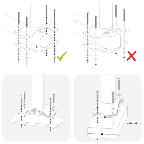 Прибираща се странична тента, 100х300 см, кафява